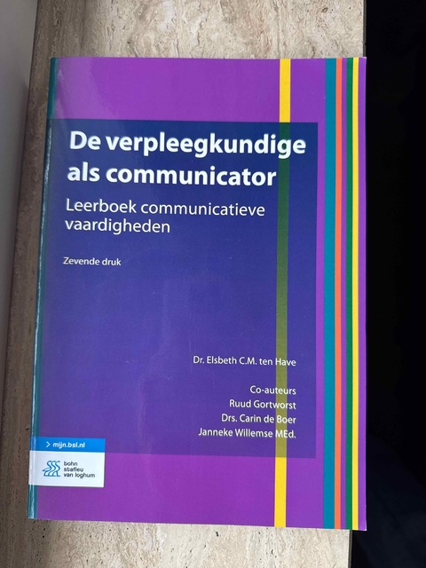 9789036825290-De-verpleegkundige-als-communicator