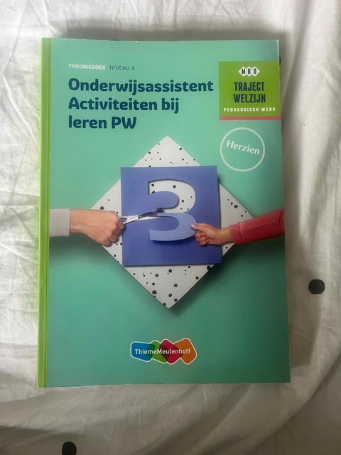 9789006858884-Traject-Welzijn-Onderwijsassistent-activiteiten-bij-leren-PW-Niveau-4-Theorieboek
