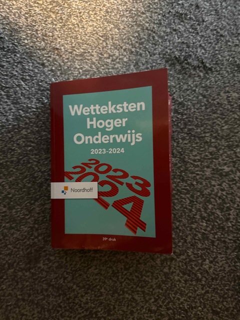 9789001043889-Wetteksten-Hoger-Onderwijs-2023-2024