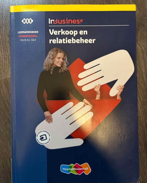 9789006315110-InBusiness-Commercieel-Niveau-34-verkoop-en-relatiebeheer-Leerwerkboek