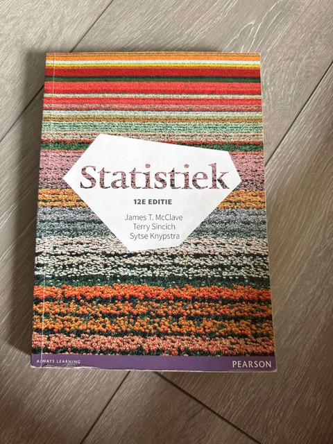 9789043033466-Statistiek-12e-editie-met-MyLab-NL-toegangscode