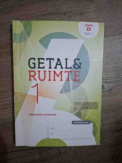 9789001592950-Getal-Ruimte-VWO-D-deel-1