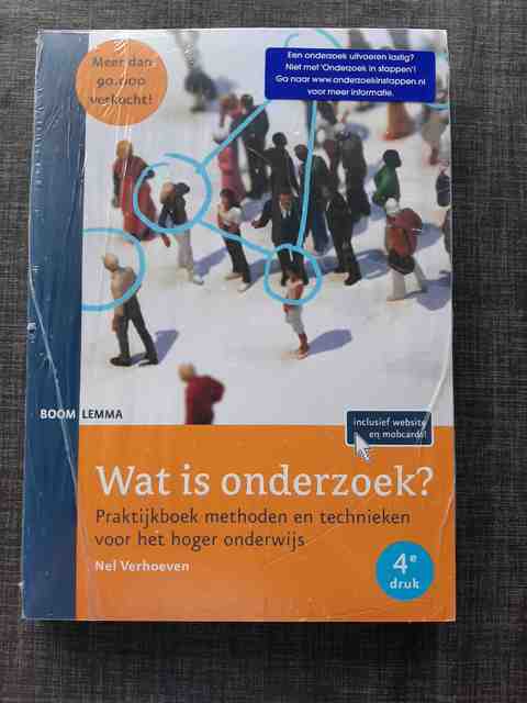 9789059316713-Wat-is-onderzoek-Methoden-en-technieken-voor-het-Hoger-Onderwijs-Praktijkboek