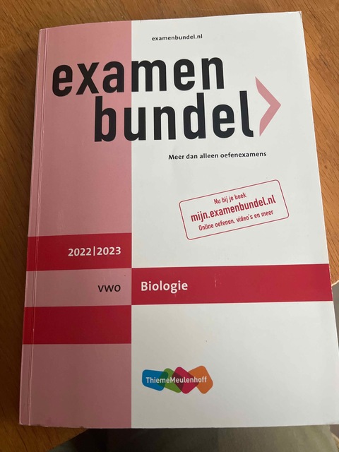 9789006639995-Examenbundel-vwo-Biologie-20222023