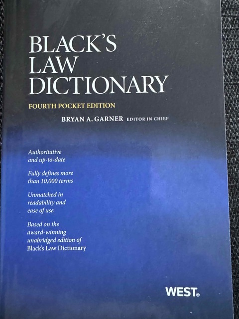 9780314275448-Blacks-Law-Dictionary