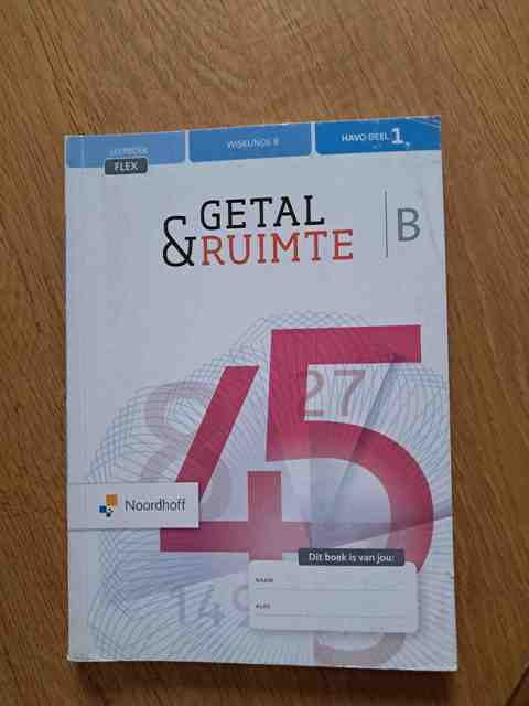 9789001894252-Getal-Ruimte-12e-ed-havo-B-1-FLEX-leerboek
