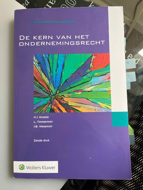 9789013164336-De-kern-van-het-ondernemingsrecht