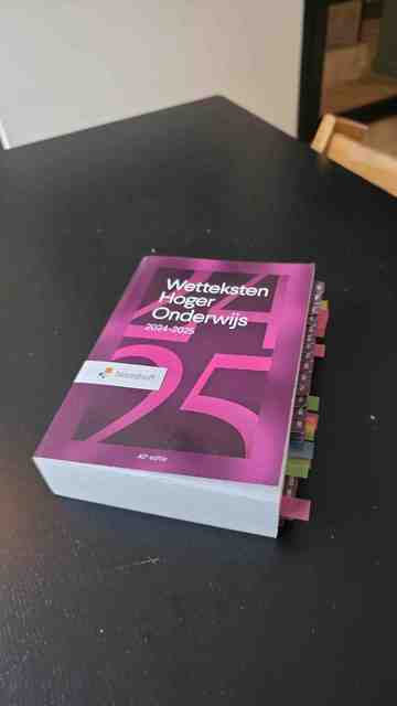 9789001045579-Wetteksten-Hoger-Onderwijs-2024-2025