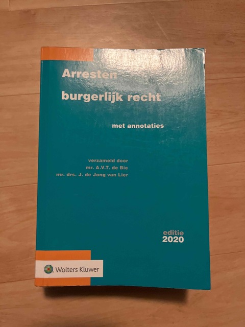 9789013157215-Arresten-burgerlijk-recht-editie-2020