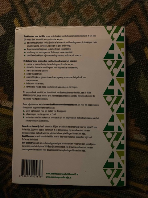 9789024424818-Boekhouden-voor-het-hbo-deel-1.-Opgavenboek