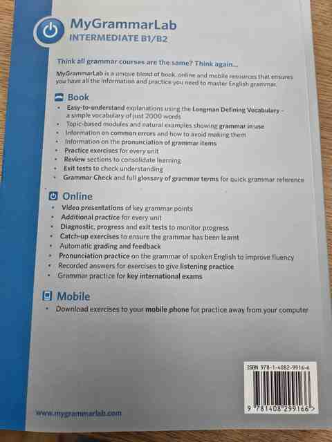 9781408299166-MyGrammarLab-Intermediate-without-Key-and-MyLab-Pack