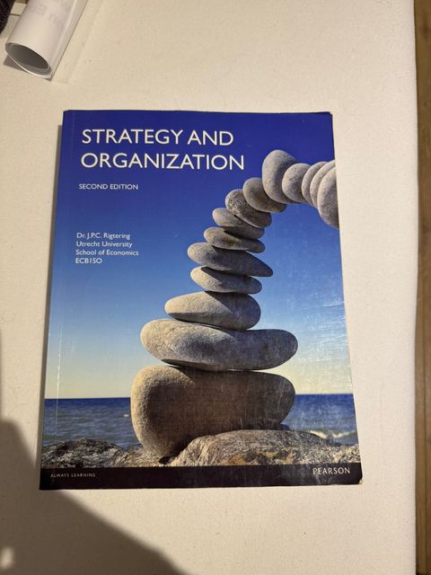 9781784487126-Strategy-and-Organization-2nd-Custom-Edition