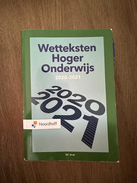 9789001593285-Wetteksten-Hoger-Onderwijs-2020-2021