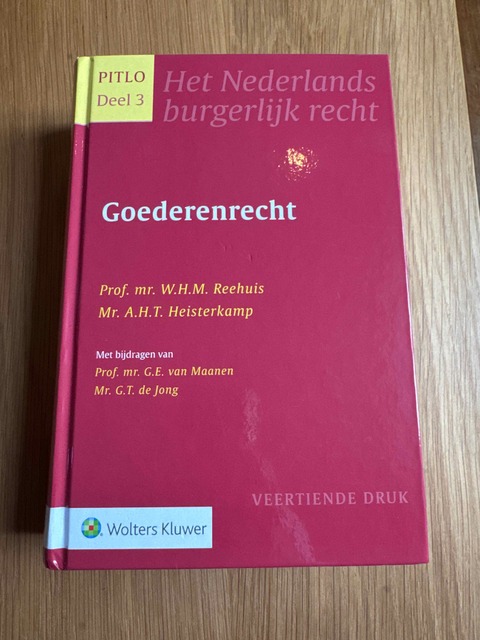 9789013143874-Pitlo-3--Goederenrecht