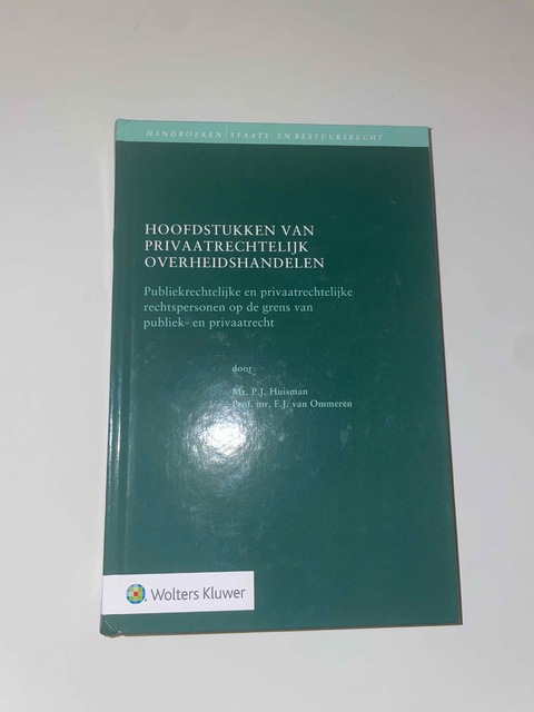 9789013149975-Hoofdstukken-van-privaatrechtelijk-overheidshandelen