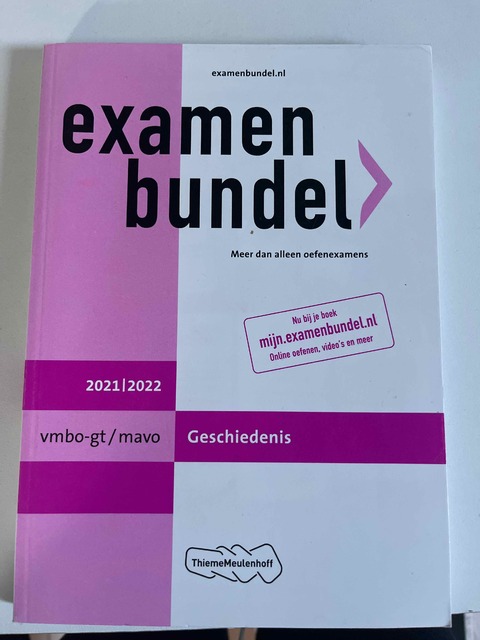 9789006491562-Examenbundel-vmbo-gtmavo-Geschiedenis-20212022
