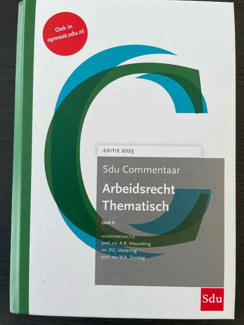 9789012408332-Sdu-Commentaar-Arbeidsrecht-Thematisch-editie-2023-set-2-delen