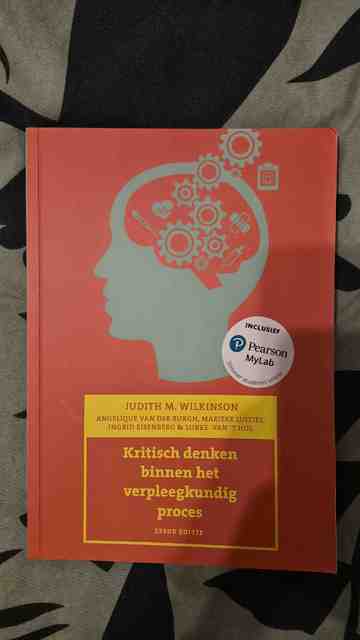 9789043037105-Kritisch-denken-binnen-het-verpleegkundig-proces-6e-editie-met-MyLab-NL-toegangscode
