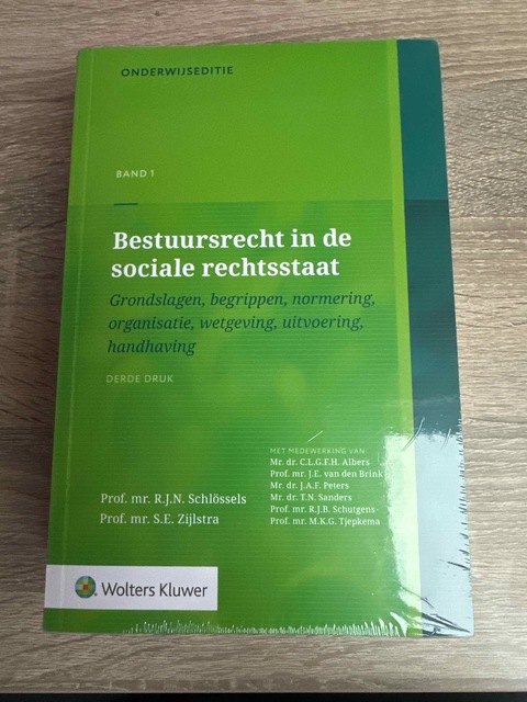 9789013171532-Bestuursrecht-in-de-sociale-rechtsstaat-band-1