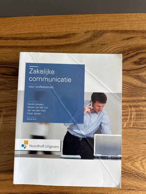 9789001813208-Zakelijke-communicatie-voor-professionals