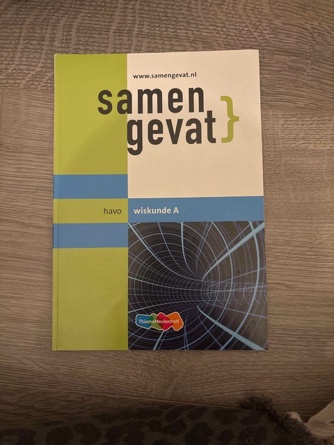9789006078725-Samengevat-havo-Wiskunde-A