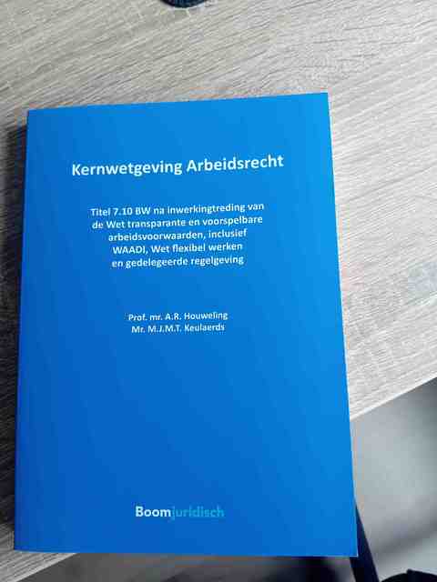 9789462127227-Kernwetgeving-Arbeidsrecht