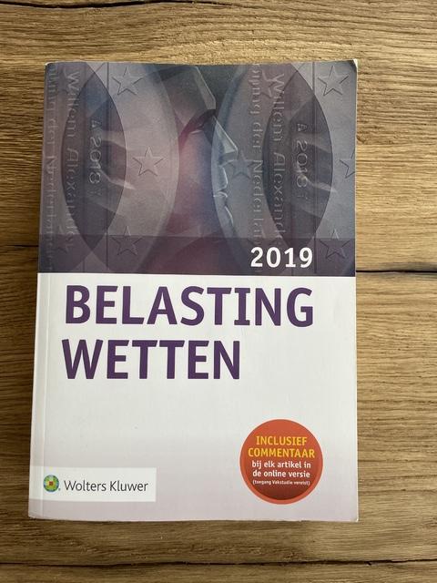 9789013150445-Belastingwetten-2019