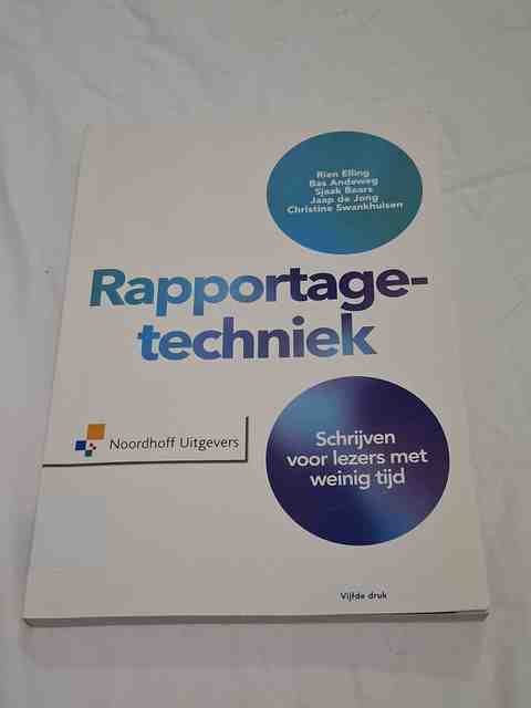 9789001841744-Rapportagetechniek