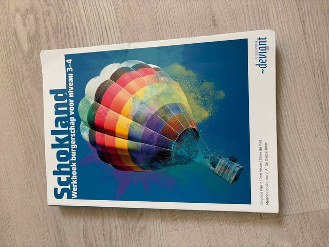 9789463265089-Schokland-burgerschap-voor-niveau-3-4-Werkboek