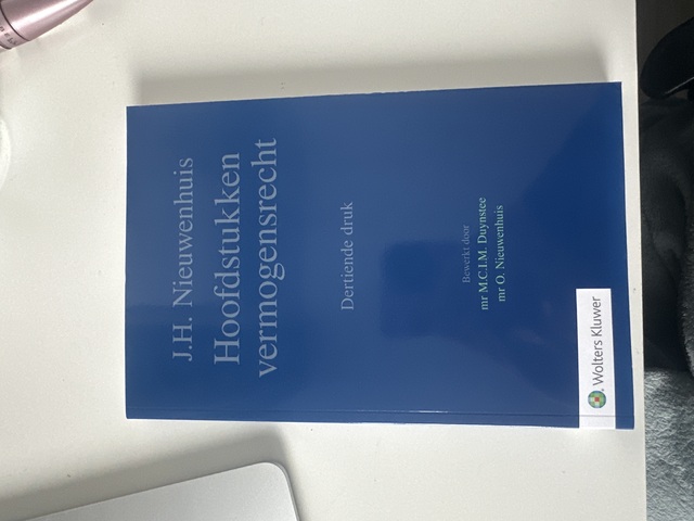 9789013167177-Hoofdstukken-vermogensrecht