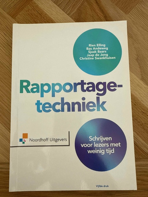 9789001841744-Rapportagetechniek