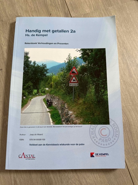 9789490681159-Handig-met-getallen-2a-Hs.-de-Kempel-Verhoudingen-en-Procenten-Rekenwerkboek