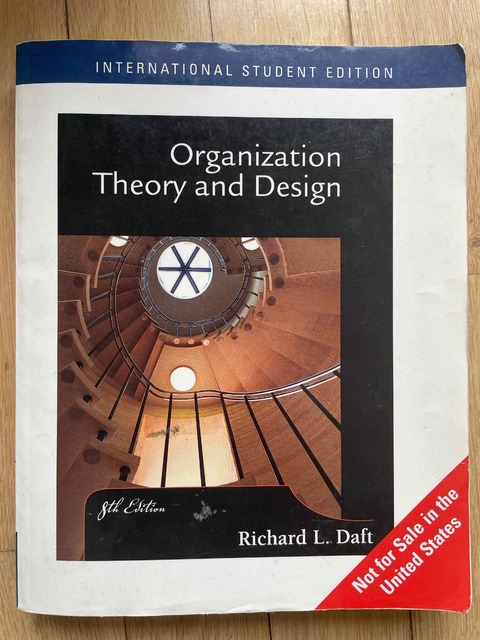 9780324282788-Organization-Theory-and-Design