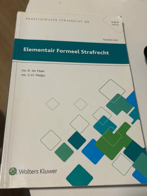 9789013149814-Elementair-formeel-strafrecht