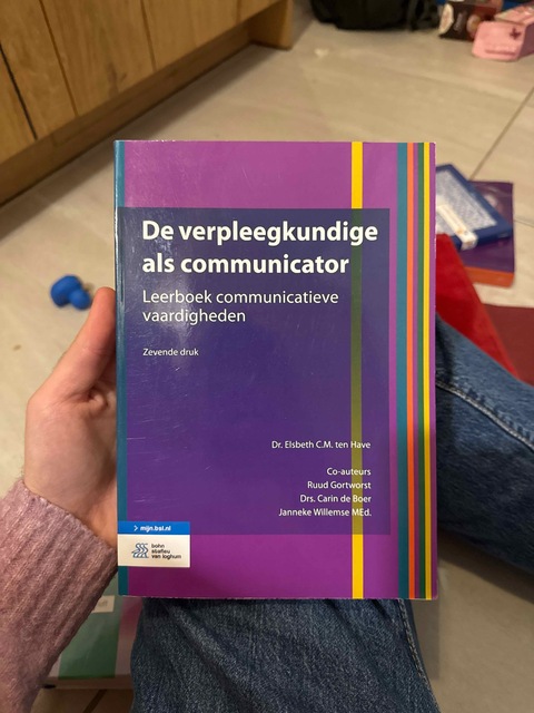 9789036825290-De-verpleegkundige-als-communicator