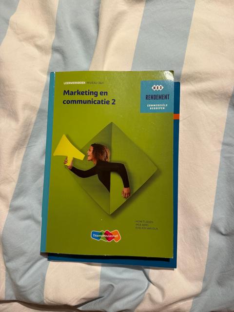 9789006372281-Marketing-communicatie-Niveau-34-deel-2-Leerwerkboek