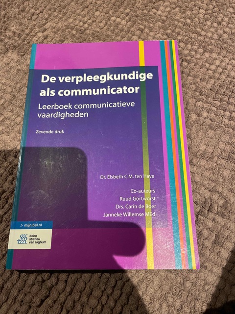 9789036825290-De-verpleegkundige-als-communicator