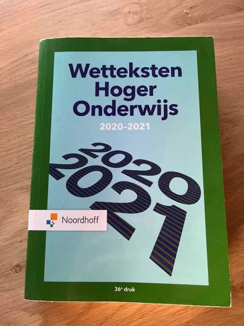 9789001593285-Wetteksten-Hoger-Onderwijs-2020-2021