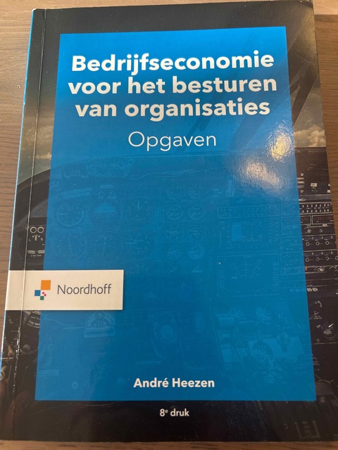 9789001277802-Bedrijfseconomie-voor-het-besturen-van-organisaties--opgaven