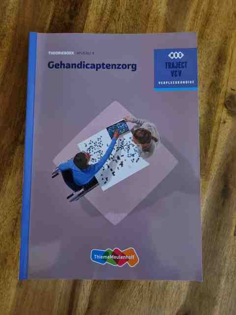 9789006910452-Gehandicaptenzorg-Niveau-4-Theorieboek