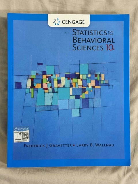 9781305504912-Statistics-for-The-Behavioral-Sciences
