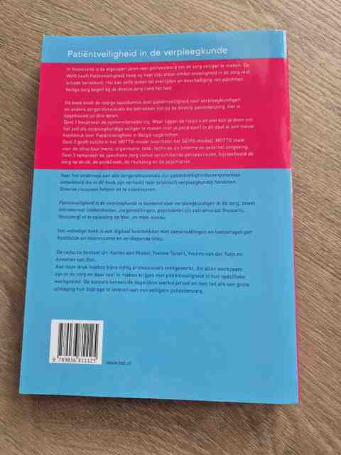 9789036811125-Patientveiligheid-in-de-verpleegkunde