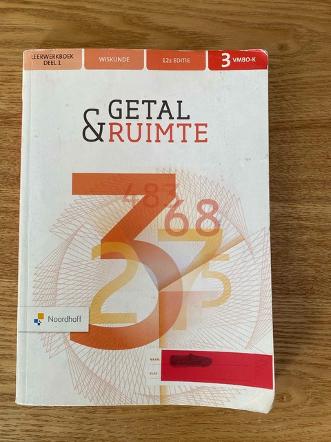 9789001575960-Getal-Ruimte-12e-ed-vmbo-k-3-leerwerkboek-deel-1