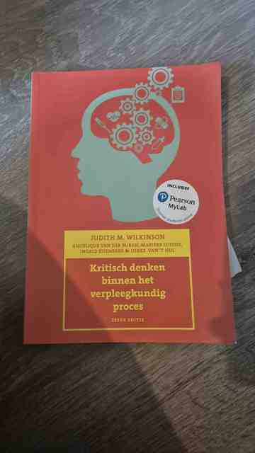 9789043037105-Kritisch-denken-binnen-het-verpleegkundig-proces-6e-editie-met-MyLab-NL-toegangscode