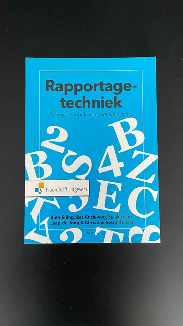 9789001881788-Rapportagetechniek