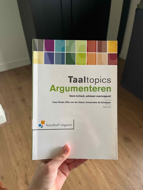 9789001809485-Taaltopics-argumenteren