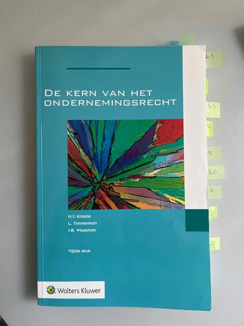 9789013151800-De-kern-van-het-ondernemingsrecht
