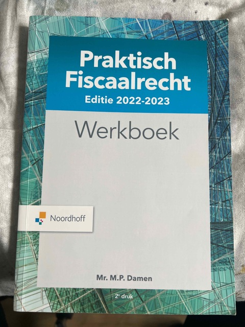 9789001754211-Praktisch-Fiscaalrecht-editie-2022-2023-Werkboek