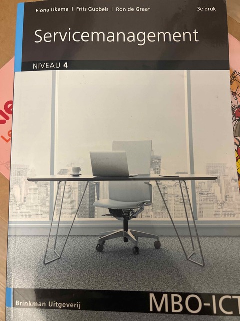 9789057523861-Servicemanagement-MBO-ICT-niveau-4