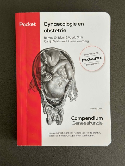 9789082570991-Compendium-Geneeskunde-Pocketversie-Gynaecologie-en-obstetrie